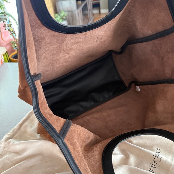 Alf the Label Suede Amy Tote in Camel - Picture 5 of 11